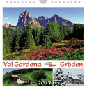Postkartenkalender Südtirol Gröden 2027