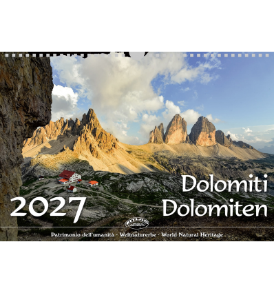 calendario medio Dolomiti Tre Cime di Lavaredo 2027
