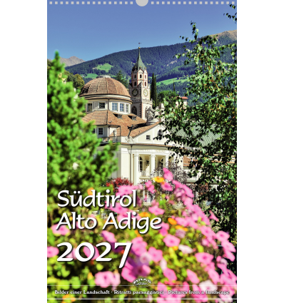 calendario grande Alto Adige Merano 2027