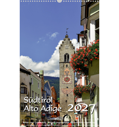calendario grande Alto Adige Vipiteno 2027