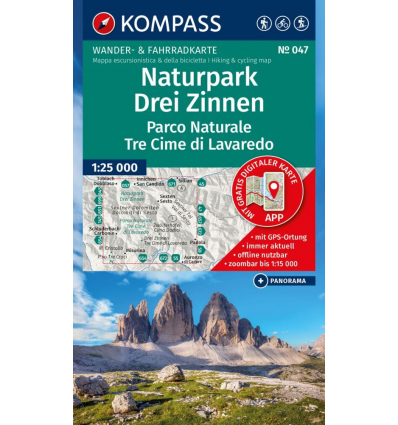 Drei Zinnen 1:25.000