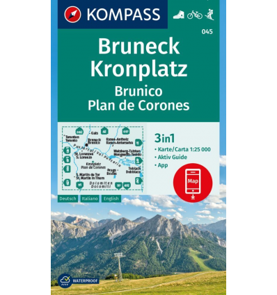 Plan de Corones, Brunico 1:25.000