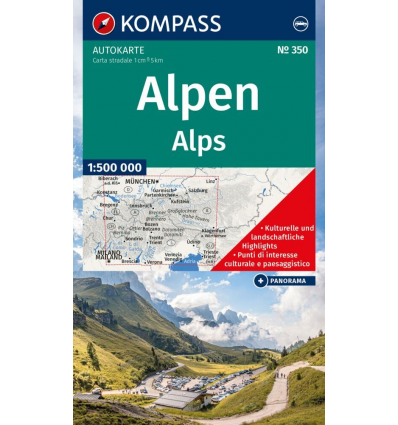 Alpen 1:500.000