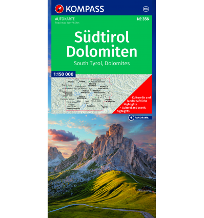 Südtirol, Dolomiten 1:150.000