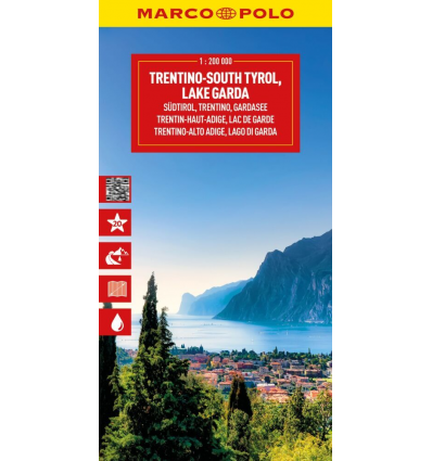 Trentino Alto Adige, Lago di Garda 1:200.000