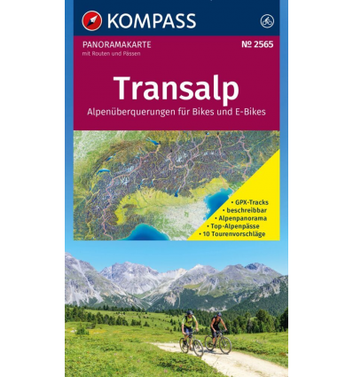 cartina ciclistica Transalp