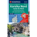 Korsika Nord 1:50.000, SET aus 3 Karten