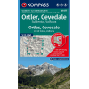 Ortles, Cevedale, Val di Solda, Valfurva 1:25.000
